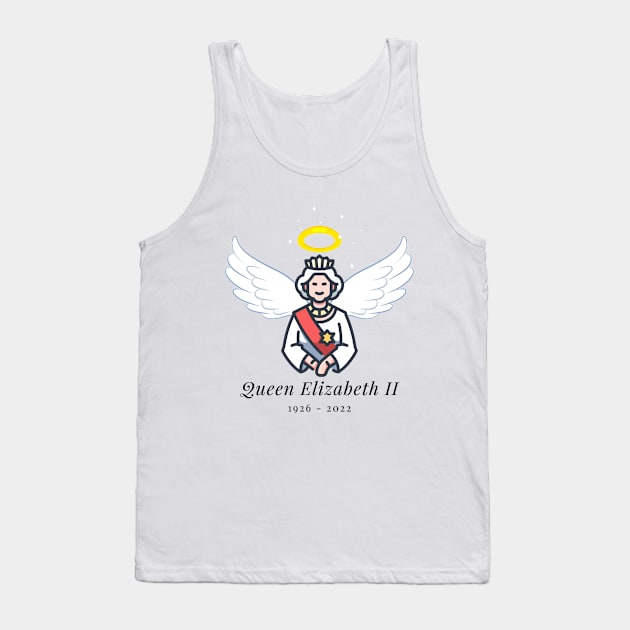 RIP Queen Elizabeth II Tank Top by firstsapling@gmail.com